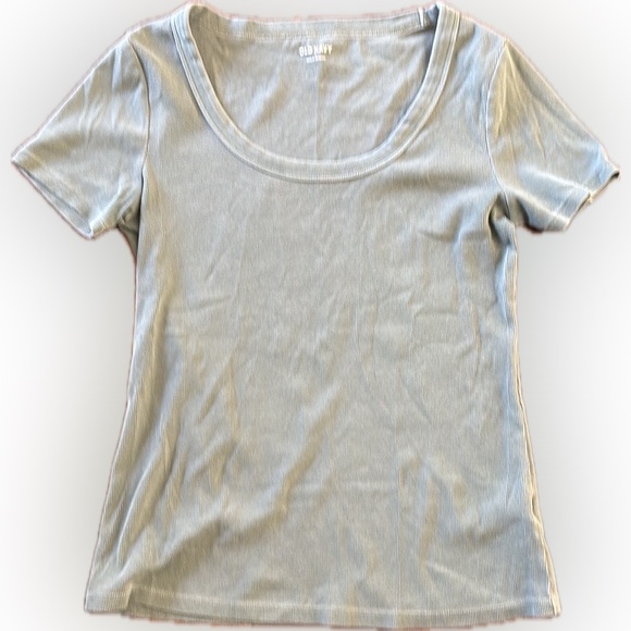 Old Navy Tops - Old Navy | Women's Scoop Neck T-shirt - Green